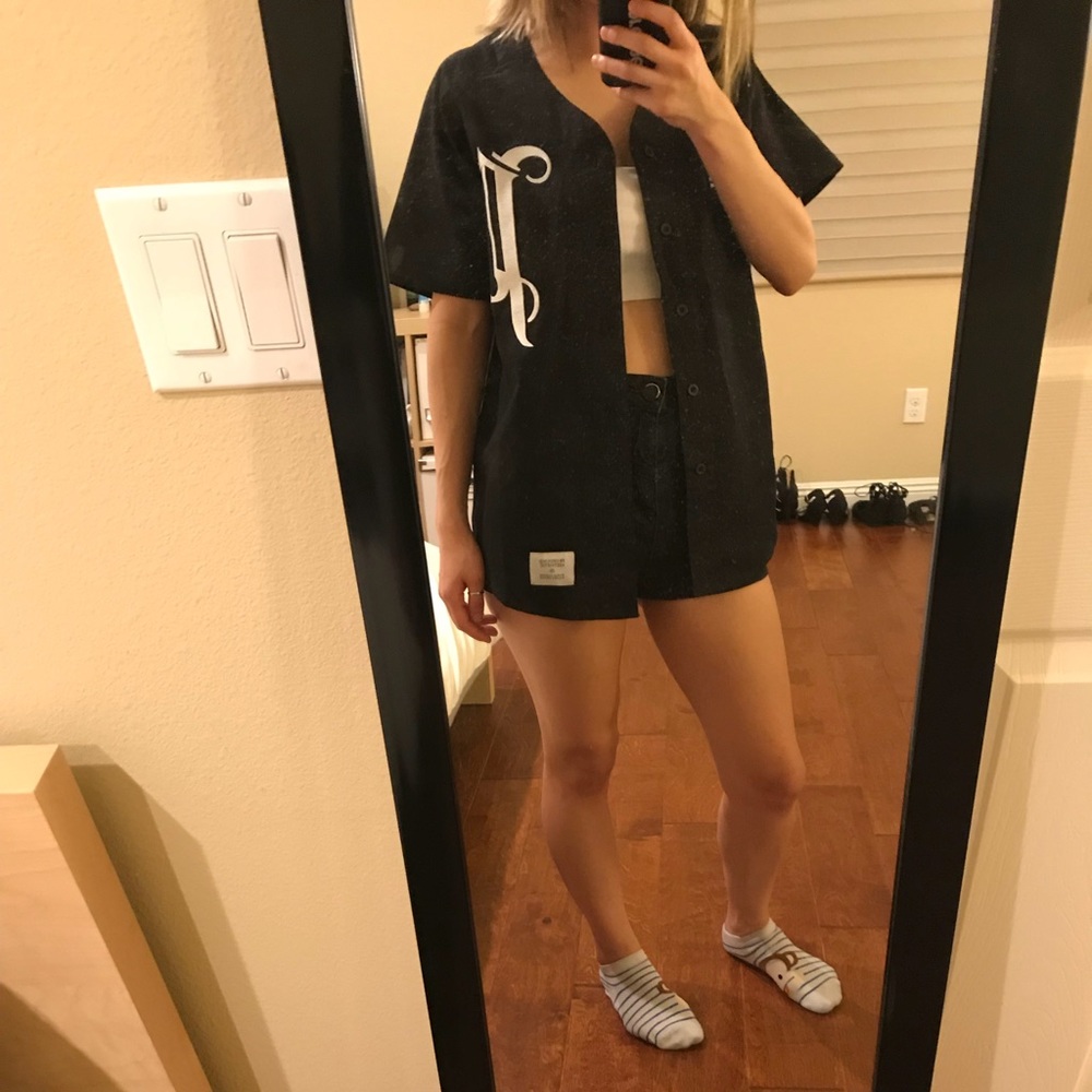 Profound Aesthetic Baseball Button Down